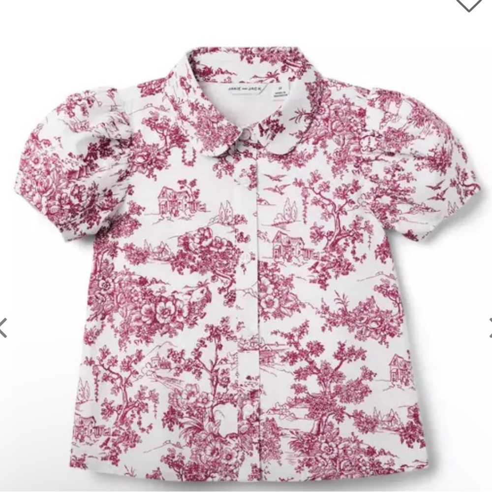 Janie and jack top Size 5 cotton